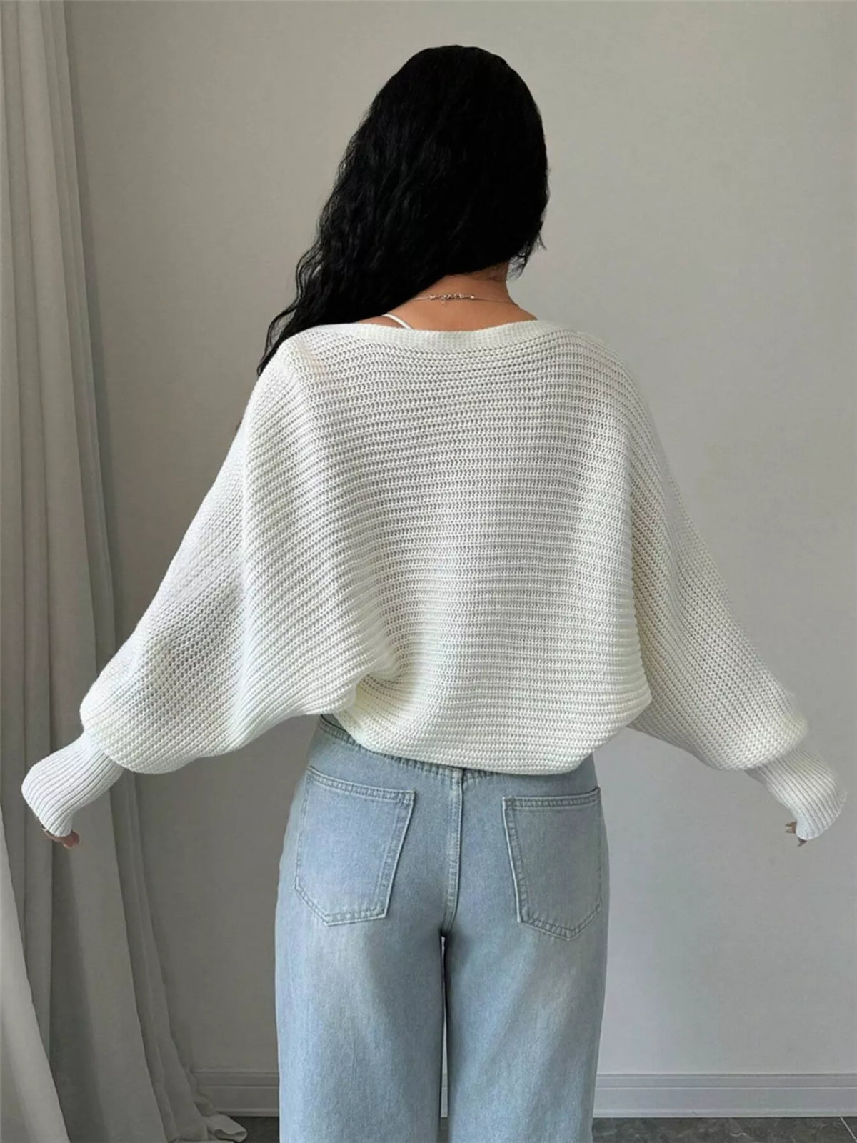 Cropped Knit Open Front Cardigan - Godess Beauty  #
