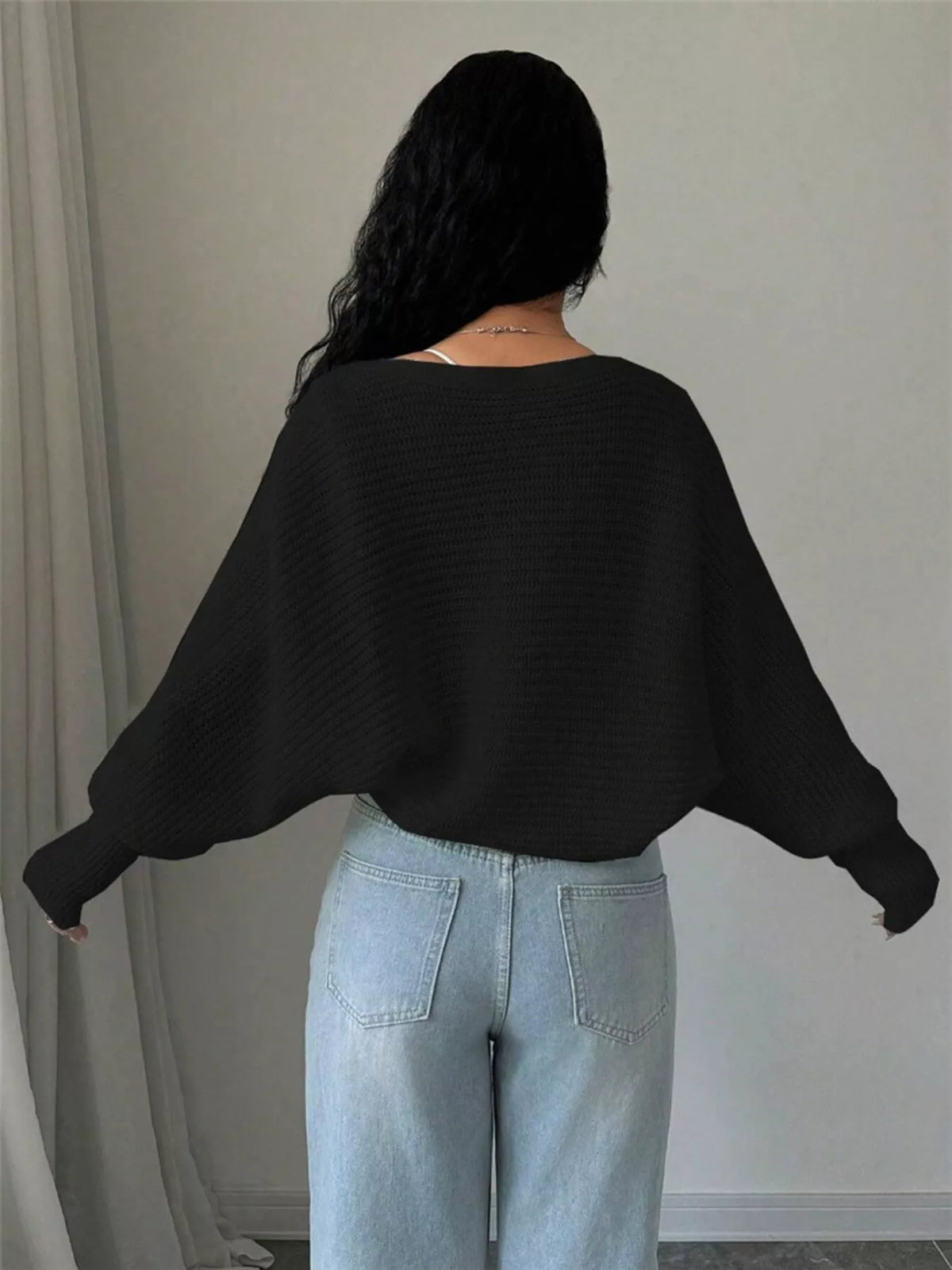 Cropped Knit Open Front Cardigan - Godess Beauty  #