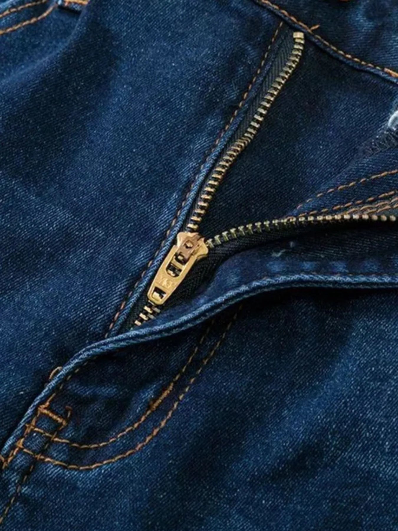 Full Size Distressed Raw Hem Flare Jeans Plus Size - Godess beauty  #