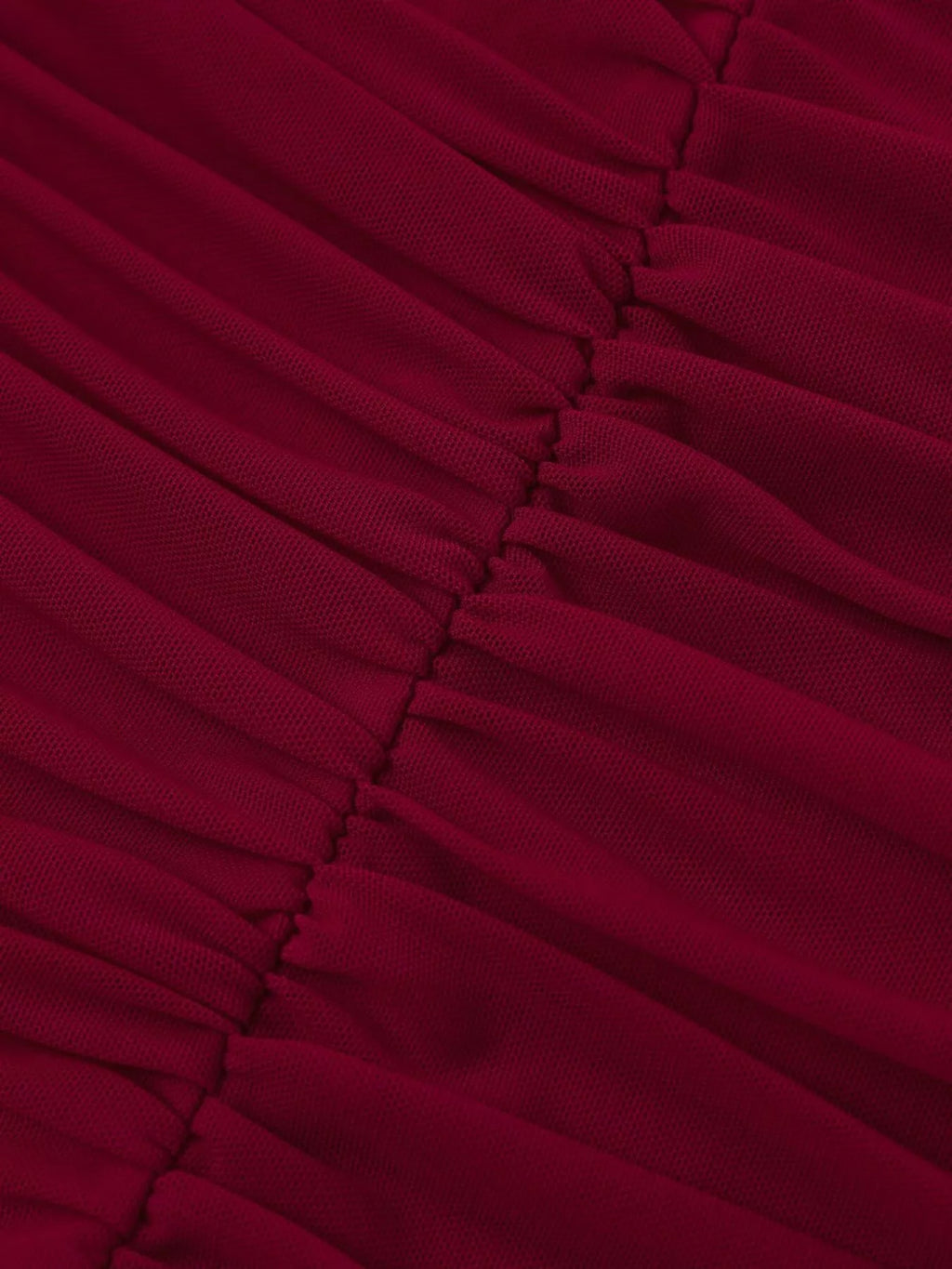 Halter Neck Ruched Slit Maxi Dress - Godess beauty  #