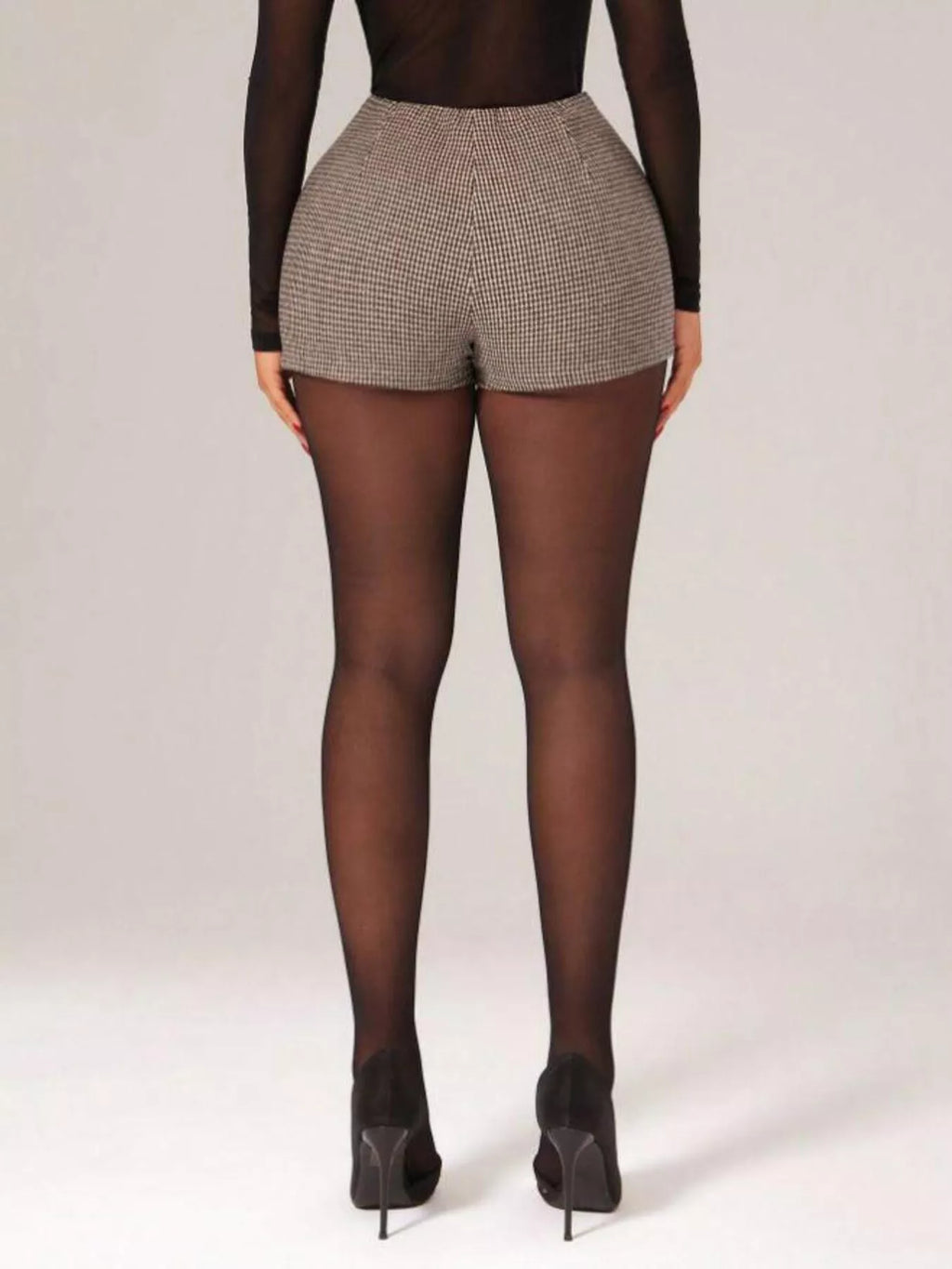 High-Waisted Shorts - Godess beauty  #