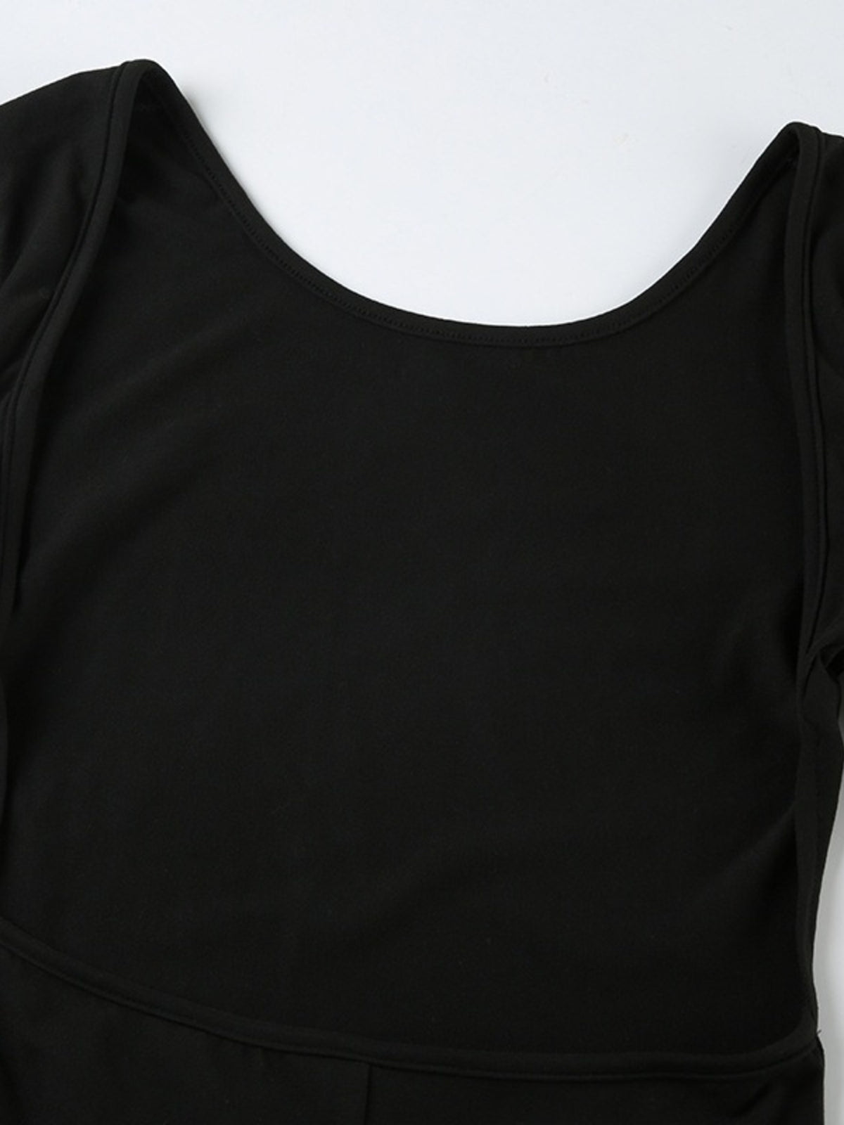 Long Sleeve Ruched Active Romper - Godess Beauty  #