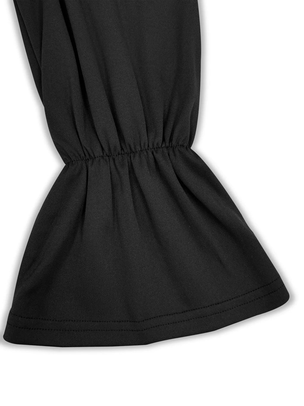 Plus Size Flounce Sleeve Top and Pants Set - Godess beauty  #