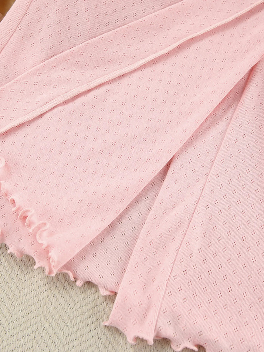 Tie Waist Kimono Sleeve Lounge Nightgown - Godess beauty  #