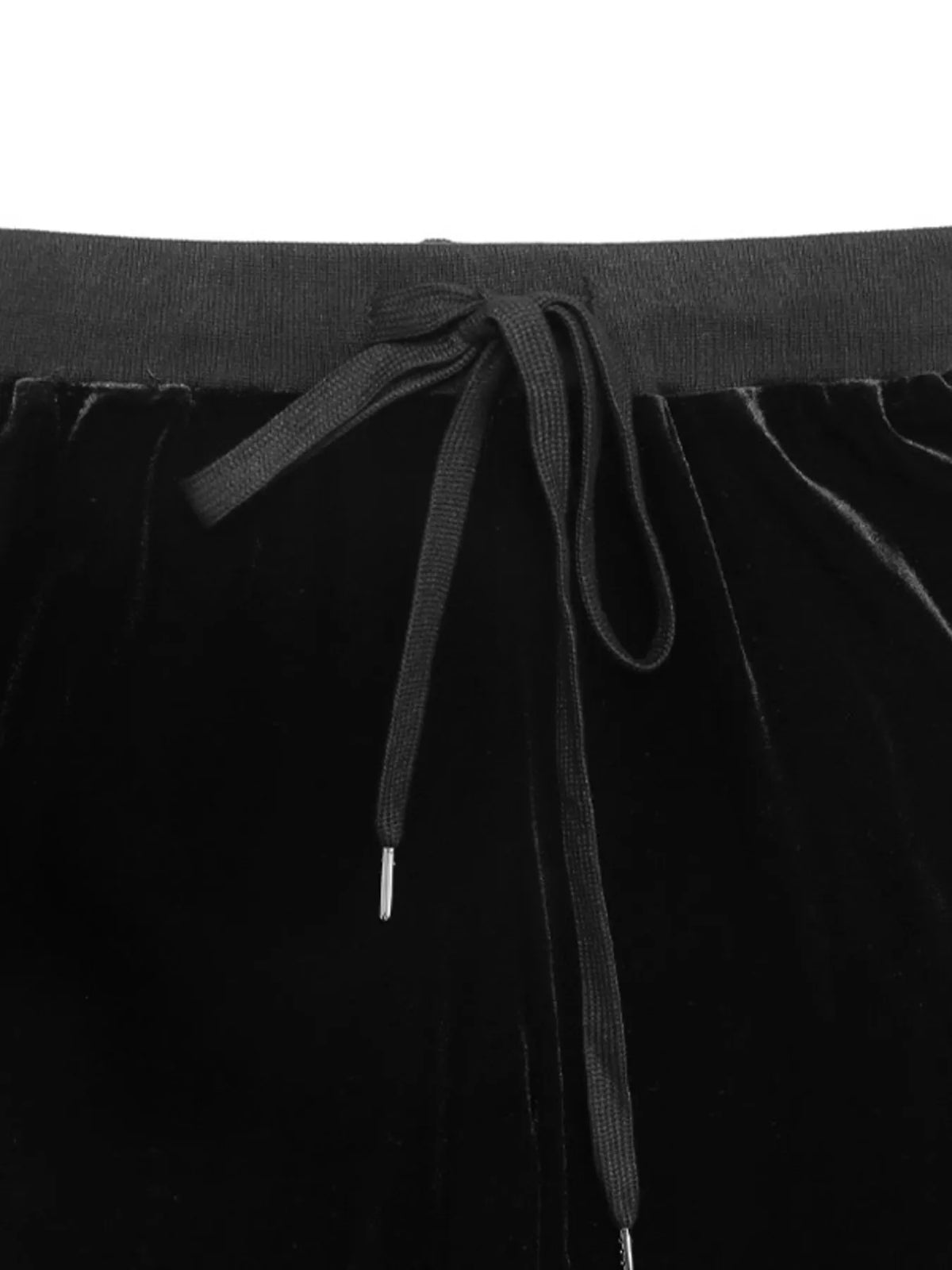Wide-Leg Drawstring Pants - Godess Beauty  #