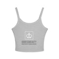 Women’s empowerment graphic cropped tank top from GODESS Beauty - Godess beauty  #