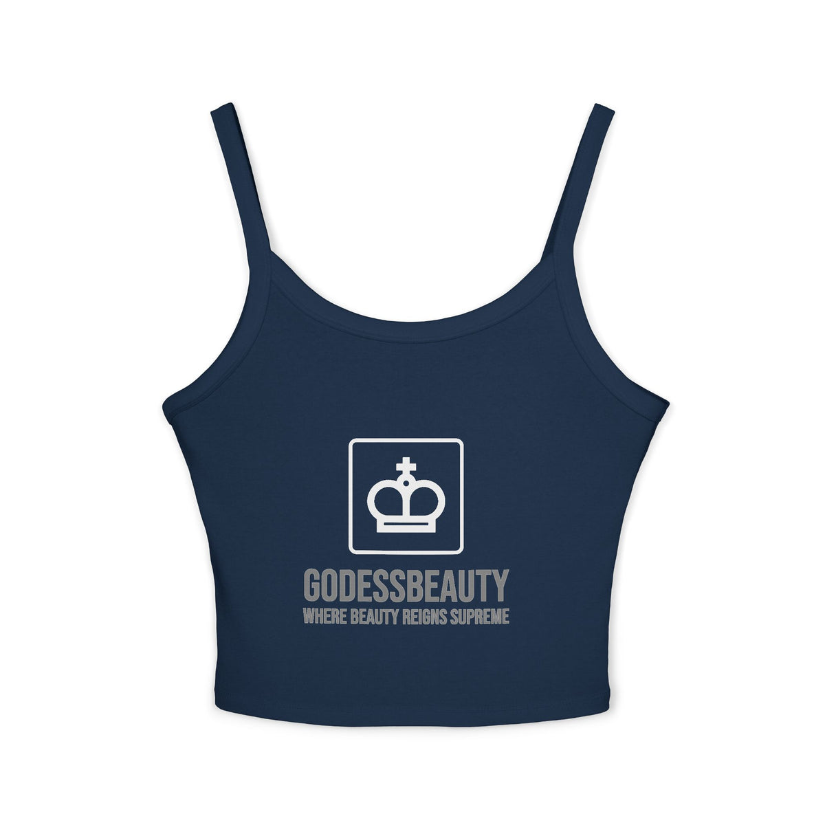Women’s empowerment graphic cropped tank top from GODESS Beauty - Godess Beauty  #