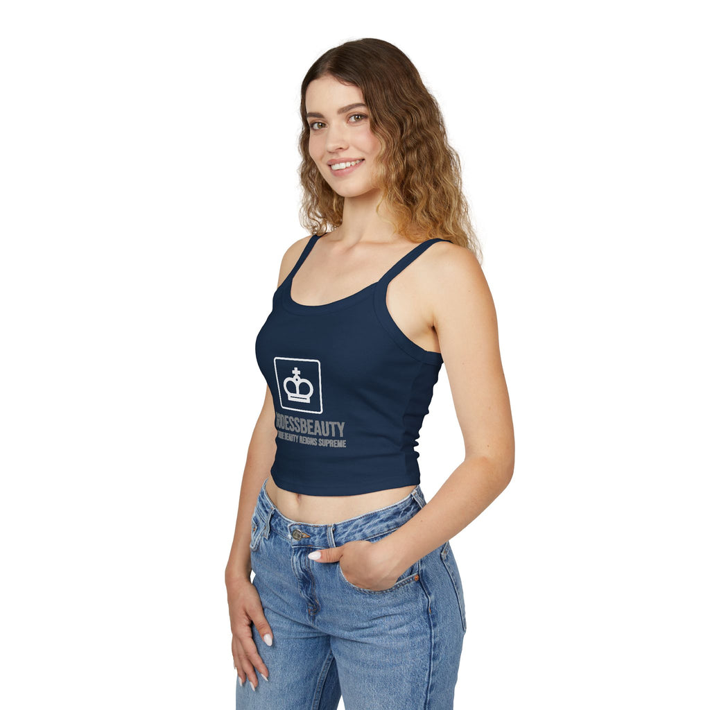 Women’s empowerment graphic cropped tank top from GODESS Beauty - Godess beauty  #